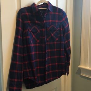 JCrew button up flannel shirt